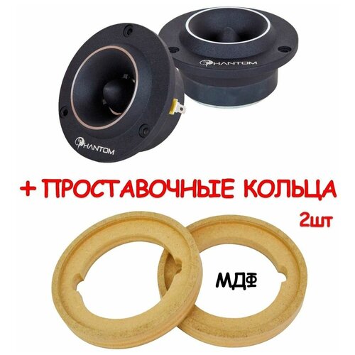 Рупорные ВЧ динамики 80Вт 2 шт Phantom MT30 192500₽