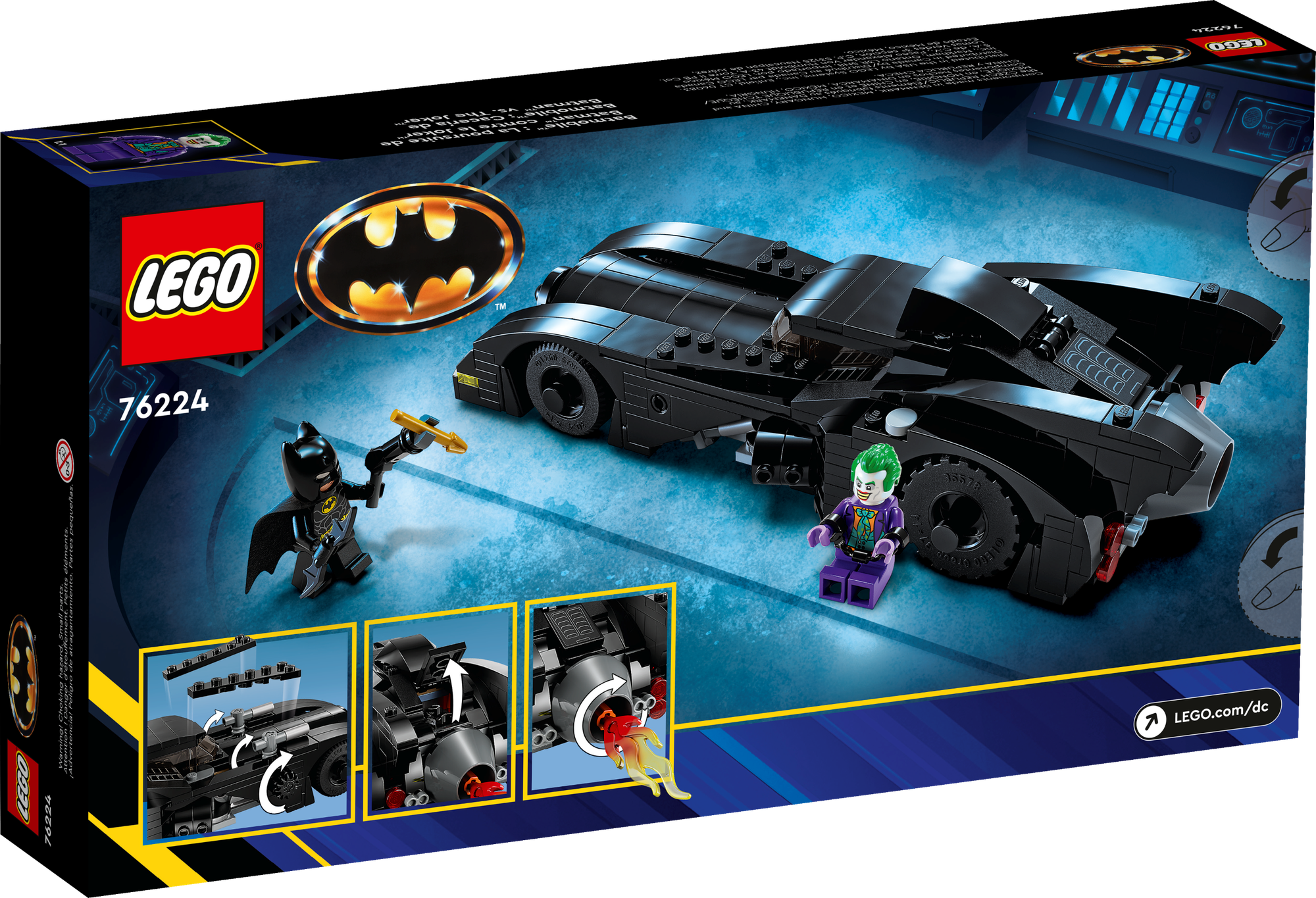 LEGO Super Heroes Бэтмобиль: Бэтмен в погоне за Джокером 76224 - фото №2