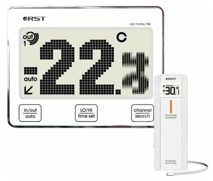 Термометр цифровой Rst - фото №3