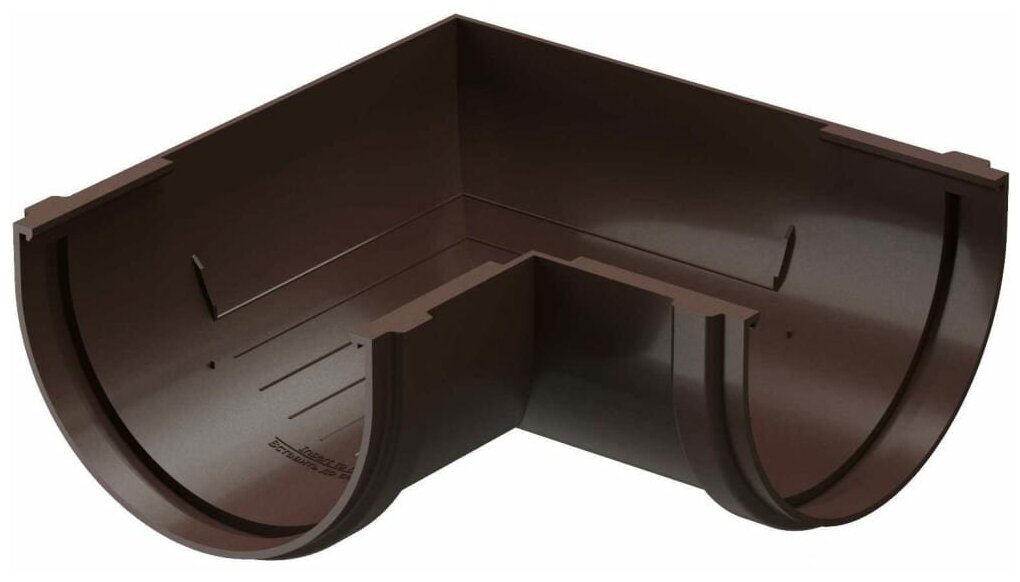 фото Угловой элемент 90° Docke Premium Шоколад