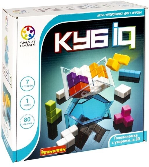 Логическая игра Bondibon Куб-IQ , арт. SG 096 RU