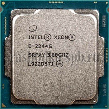 Процессор для серверов INTEL Xeon E-2244G 3.8ГГц [cm8068404175105s rfay] - фото №3