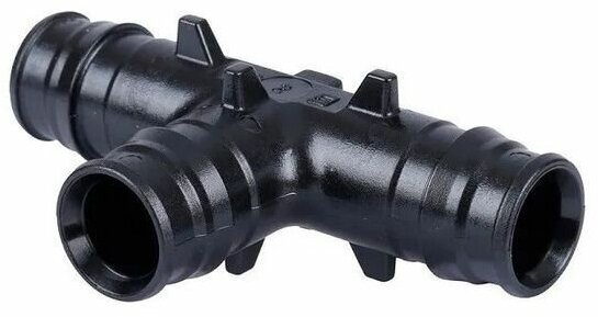 Q&E 1008685 Тройник PPSU равнопроходной (d20 мм, 6 PN) Uponor - фото №1