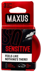 Презервативы в железном кейсе ультратонкие MAXUS Sensitive №3