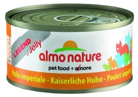 Влажный корм для кошек Almo Nature Legend с курицей (кусочки в желе)