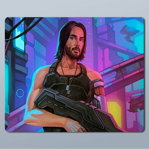 Коврик для мыши с принтом игра Cyberpunk 2077 - 9745