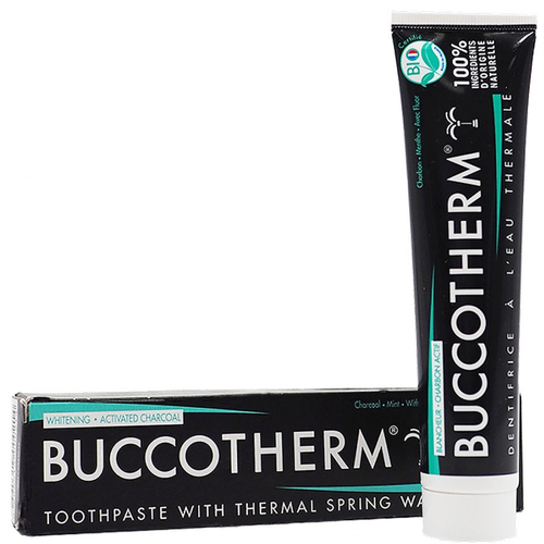 Зубная паста Buccotherm с углем и термальной водой 75 мл 1 шт