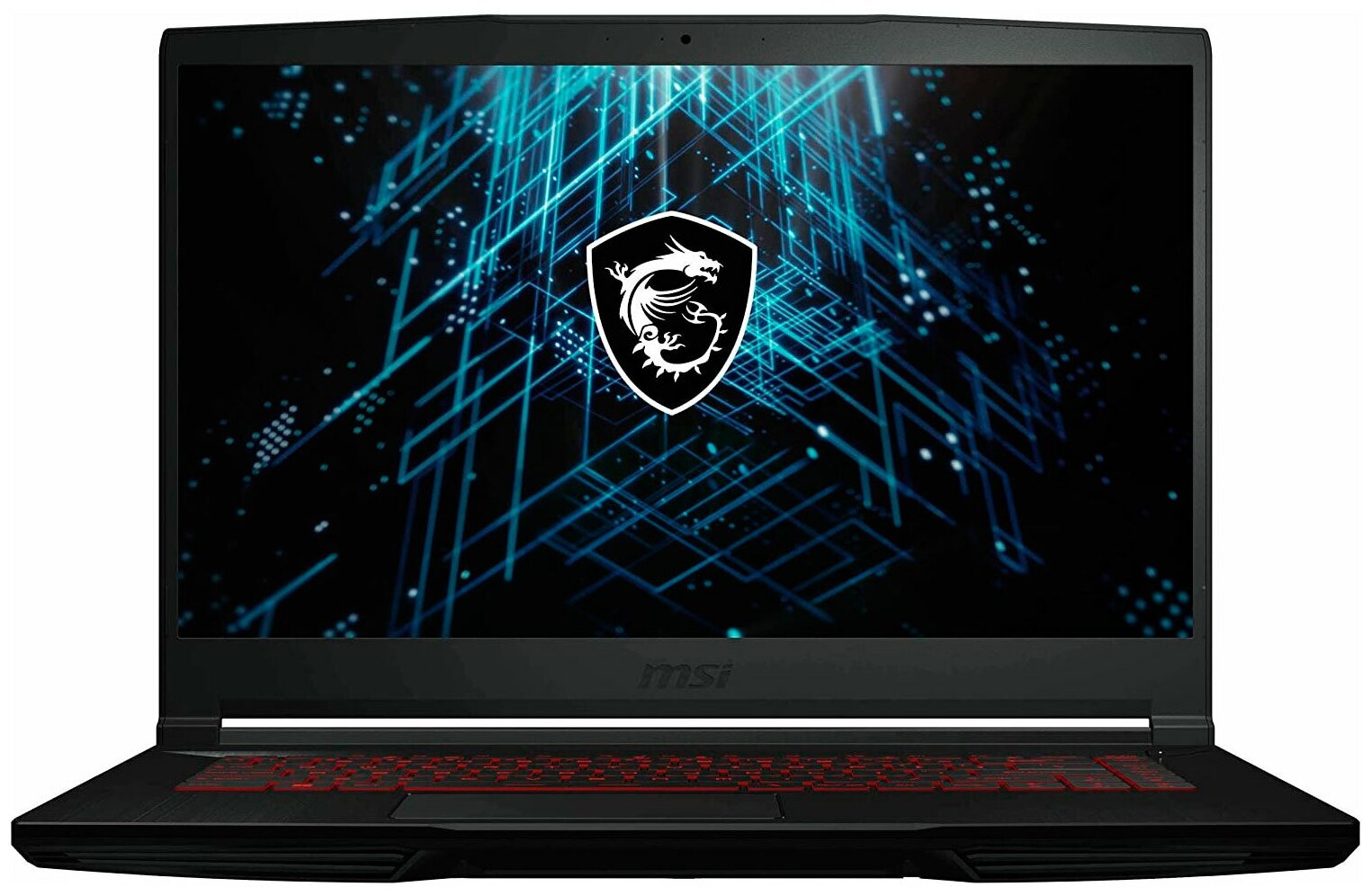 Ноутбук MSI GF63 12HW-005XRU, 15.6", IPS, Intel Core i5 12450H 2.5ГГц, 16ГБ, 512ГБ SSD, Intel Arc A370M - 4096 Мб, Free DOS, черный [9s7-16r712-005]