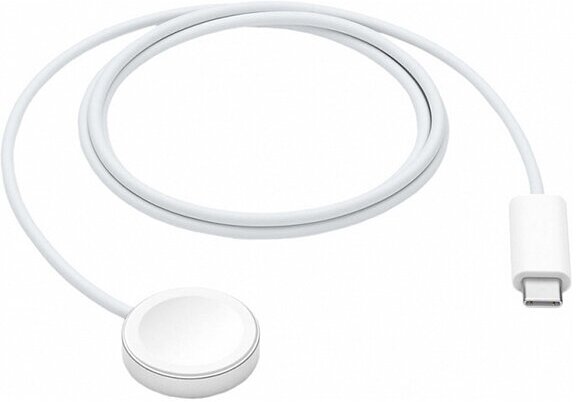 Беспроводная зарядка для Apple Watch series 1-8/SE/Ultra, Hoco CW39C c кабелем Type-C 1.2 м