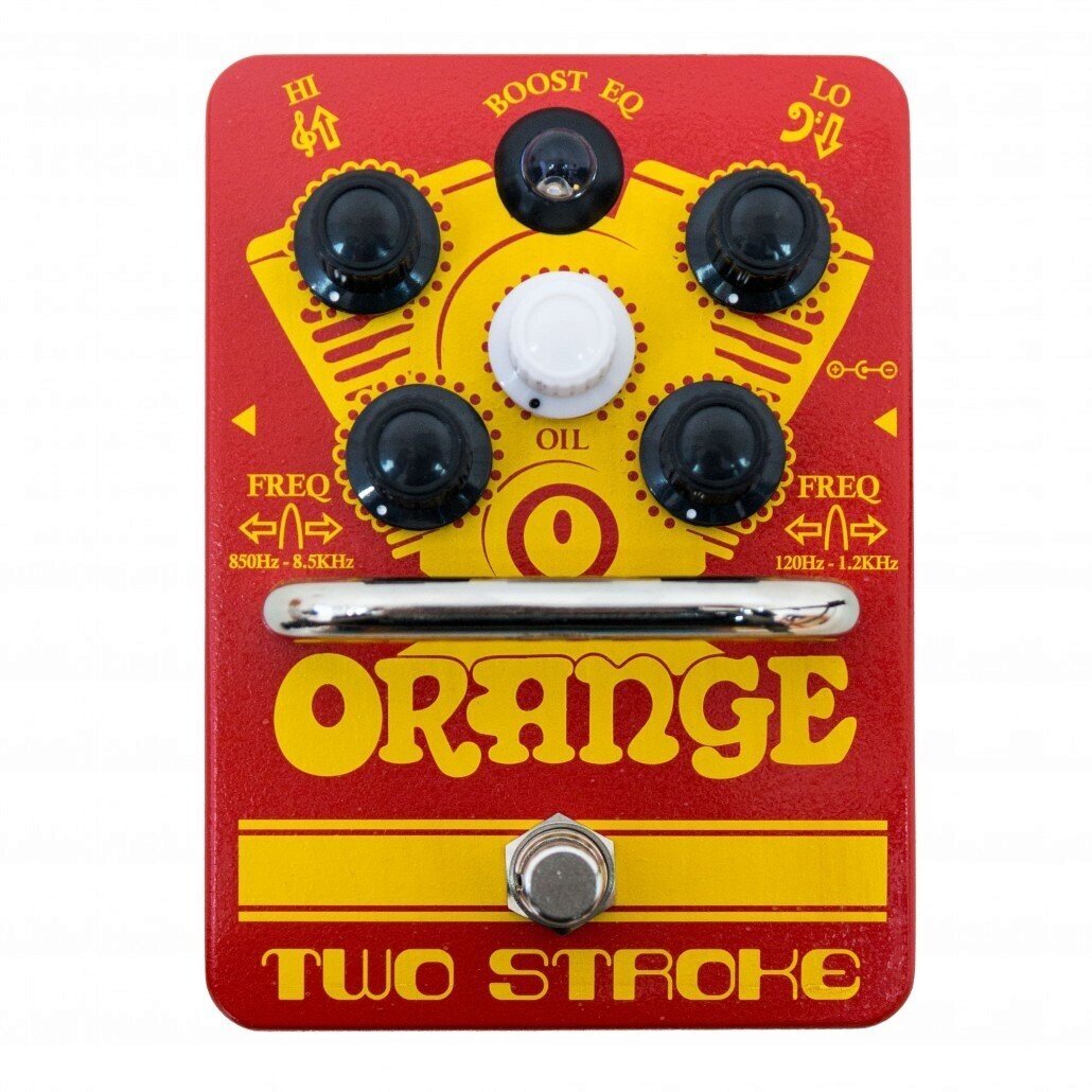 Orange Two Stroke Boost EQ Pedal Педаль бустер/параметрический эквалайзер