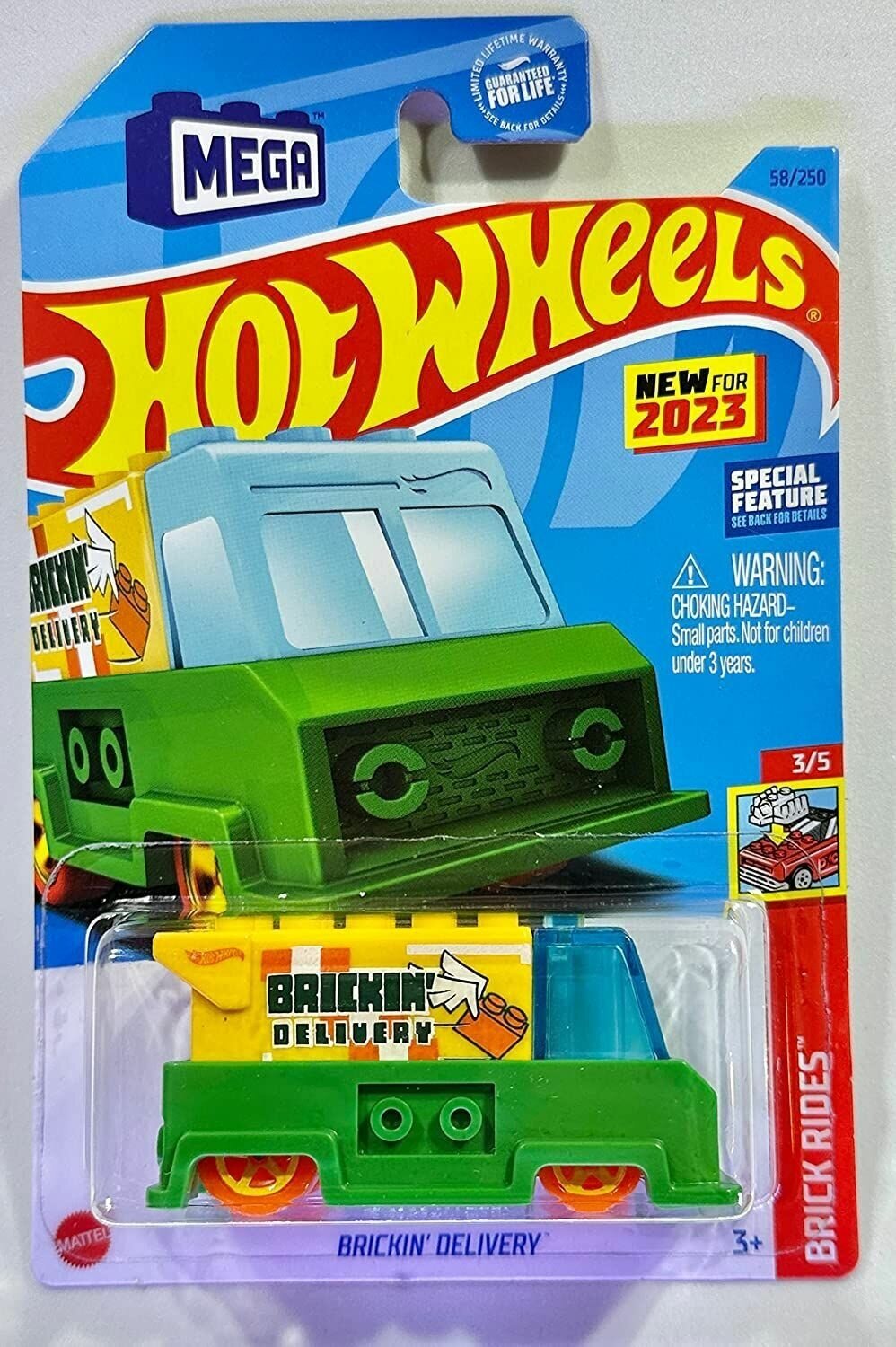 Машинка детская Hot Wheels коллекционная BRICKIN DELIVERY