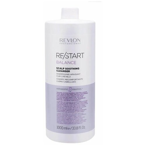 REVLON/Restart/Шампунь Мягкий для чувствительной кожи головы, 1000 мл