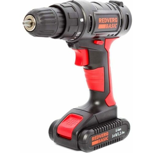 Аккумуляторный шуруповерт REDVERG Basic SD14L1 4336₽
