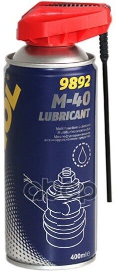 9892 Mannol M-40 Lubricant 400 Мл. Антикоррозийное Очищающее Средство (С Трубочкой) MANNOL арт. 2470