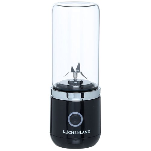 Блендер персональный заряжаемый Kuchenland 380 мл 67 Вт 2000 мАч черный Handy 399000₽