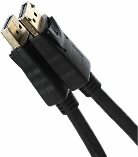 Кабель DisplayPort 5м VCOM Telecom VHD6220-5M круглый черный - фото №6