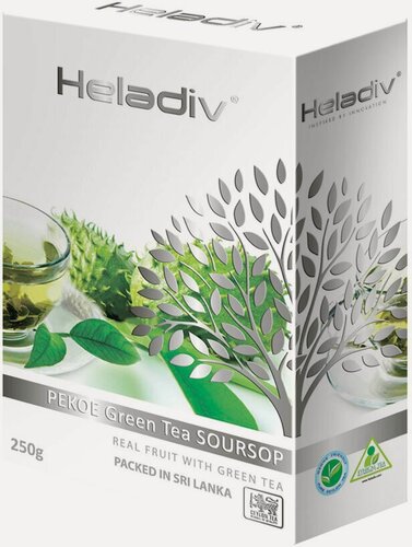 Изображение товара Чай зеленый Heladiv SOURSOP GREEN TEA 250 g