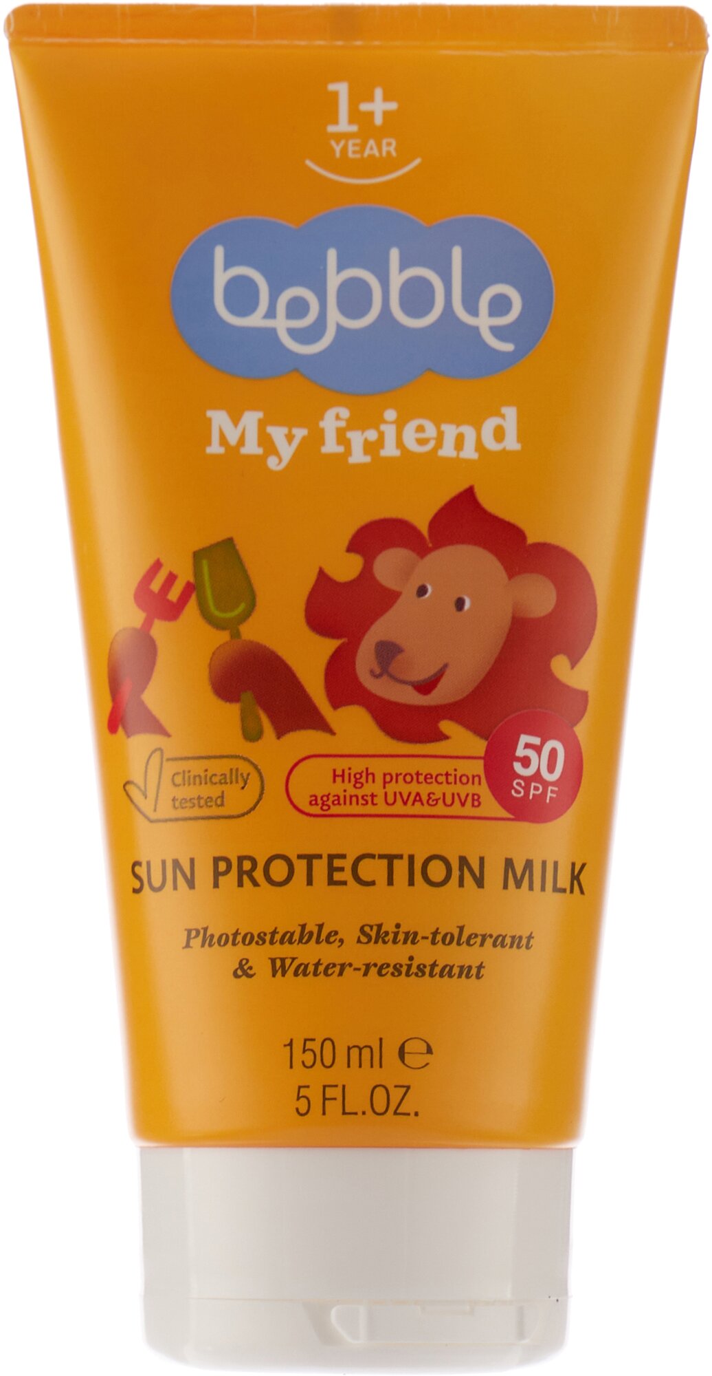 Bebble Bebble Солнцезащитное молочко SPF 50, 150 мл