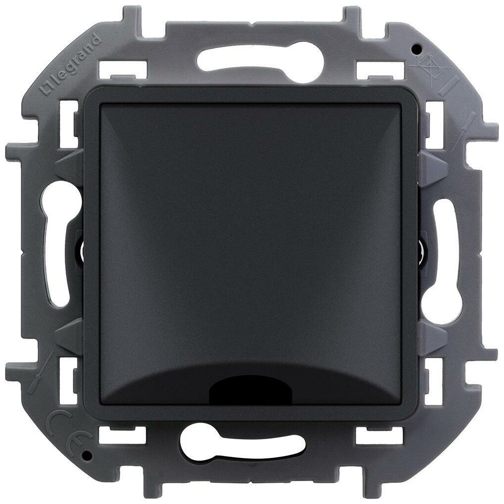 фото Механизм вывода кабеля Legrand Inspiria антрацит