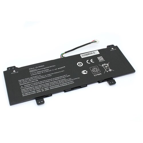 Аккумуляторная батарея для ноутбука HP 14-CA (GM02XL) 7,7V 3600mAh OEM