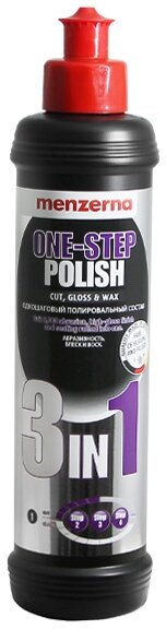 Полировальная паста Menzerna Среднеабразивная доводочная One-Step Polish 3 in 1 - 0,25 л