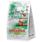 Корм для кошек SAVARRA для вывода шерсти, гипоаллергенный, с уткой, с рисом 2 кг - изображение