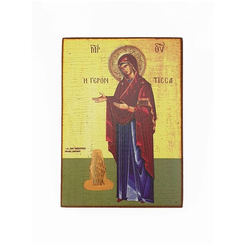 Икона Геронстисса, размер иконы - 10x13