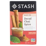 Чай черный Stash Tea Decaf Chai Spice в пакетиках - изображение