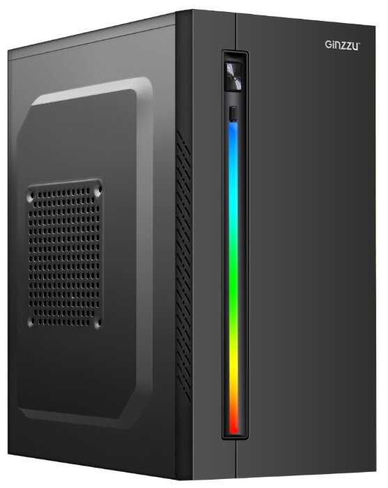 Компьютерный корпус Ginzzu D350 RGB Black