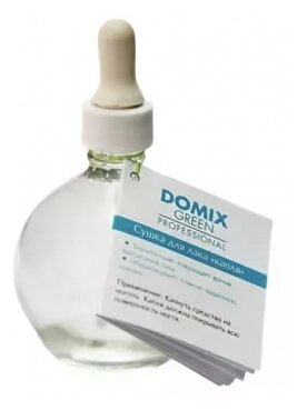 Domix Green Professional Верхнее покрытие Капля, прозрачный, 75 мл