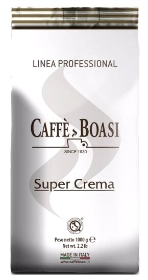 Кофе в зернах Boasi Linea Professional Super Crema, 1 кг