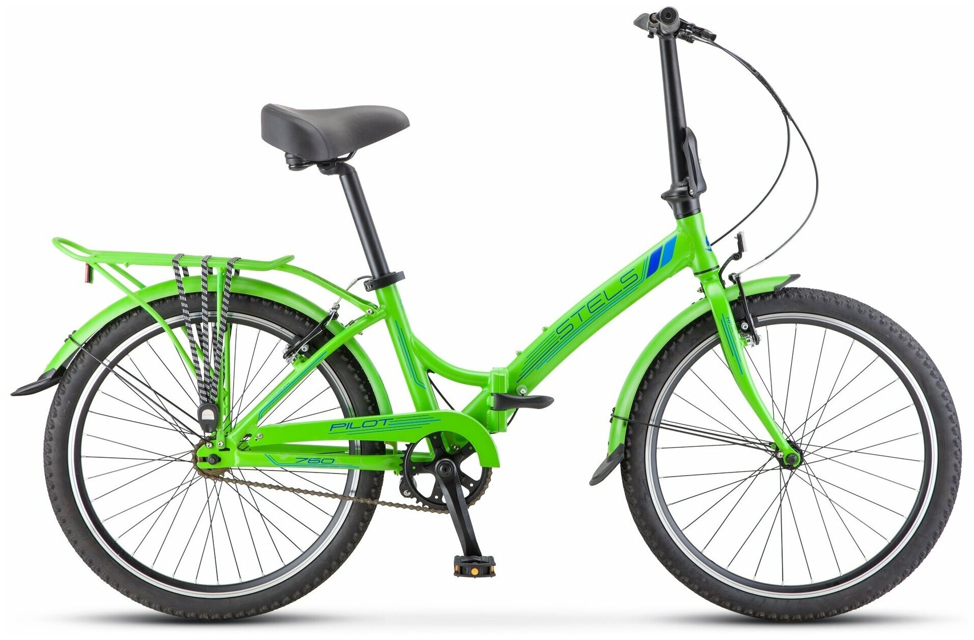 Городской велосипед Stels Pilot 760 24 V020 (2021) 14 салатовый (требует финальной сборки)