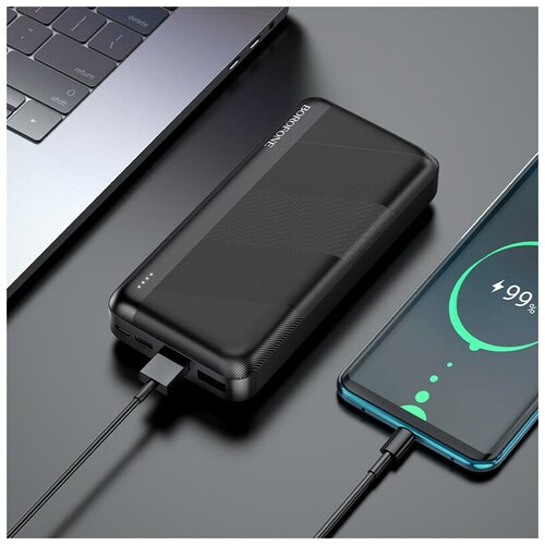 Повербанк Borofone 20000 mAh Внешний аккумулятор BJ27A Черный 252000₽