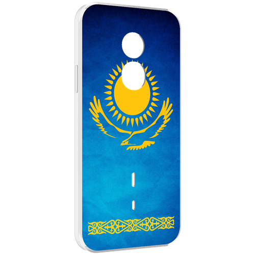 Чехол MyPads герб и флаг казахстана для Doogee S51 задняя-панель-накладка-бампер