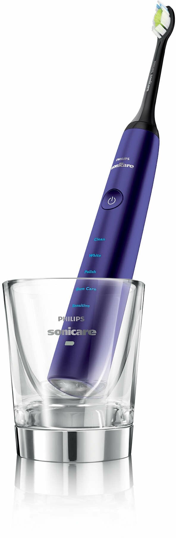 звуковая зубная щетка Philips Sonicare DiamondClean HX9372/04, аметист - фотография № 6