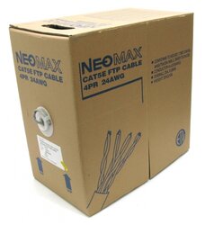 Кабель в бухте Neomax NM20001 без разъема 305 м CAT5e