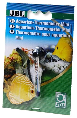 Термометр спиртовой для аквариума JBL Aquarium Thermometer Mini, бесцветный - фотография № 1