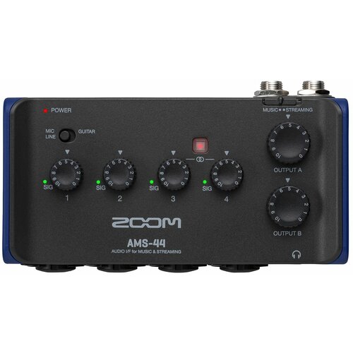 Zoom AMS-44 - Аудиоинтерфейс для музыки и стриминга