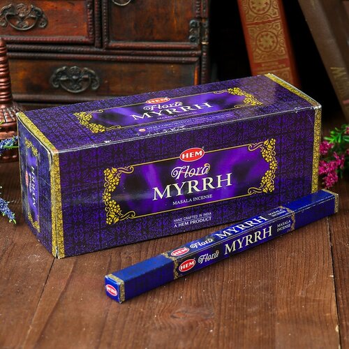 Благовония HEM 8 палочек масала myrrh благовония hem 8 палочек масала myrrh