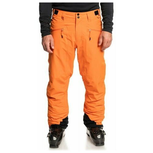  брюки для сноубординга Quiksilver, размер XS, оранжевый