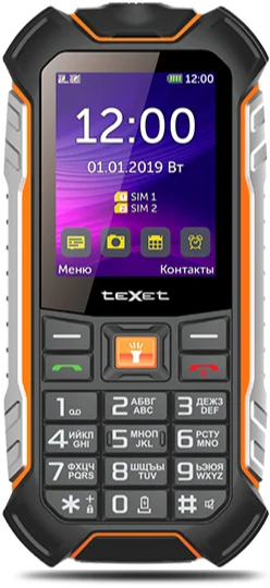 Мобильный телефон teXet TM-530R Чёрный