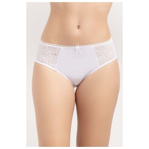 фото Empreinte трусы слипы kate с высокой посадкой, с кружевом, размер 48, белый
