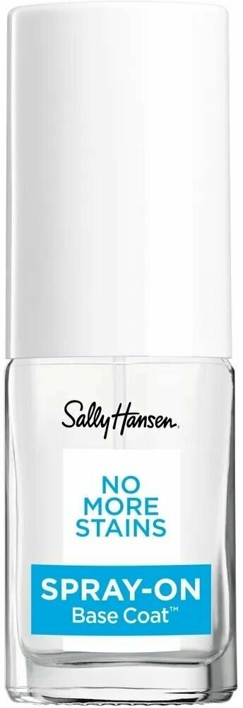 Sally Hansen Спрей для защиты цвета ногтей No More Stains Spray-On Base Coat, 11 мл