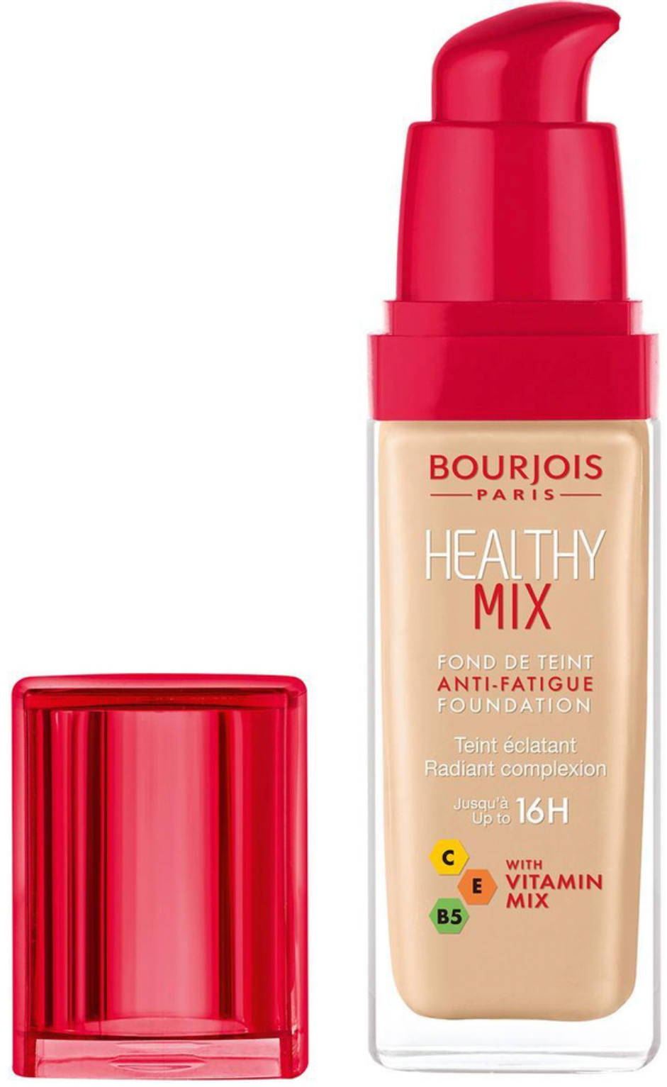 Буржуа Париж / Bourjois Paris - Тональный крем для лица Healthy Mix тон 52 Vanilla 30 мл