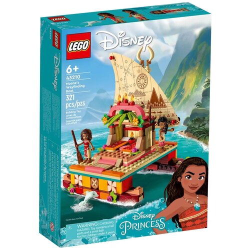 Конструктор LEGO Disney Princess 43210 Путеводная лодка Моаны