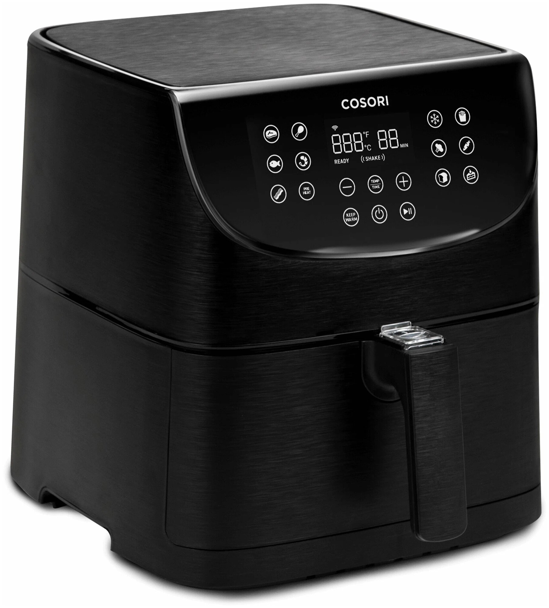 Умный аэрогриль аэрофритюрница COSORI Smart Air Fryer CS158-AF с Wi-Fi / Объем 5,5 л / 3D нагрев / 11 режимов / 100 рецептов в приложении - фотография № 16