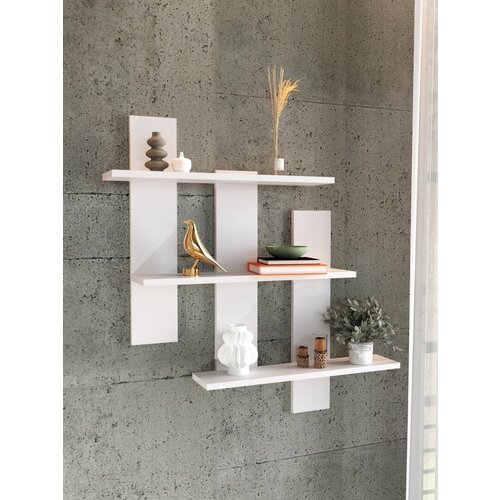 Полка настенная навесная АМ Мебель Венге