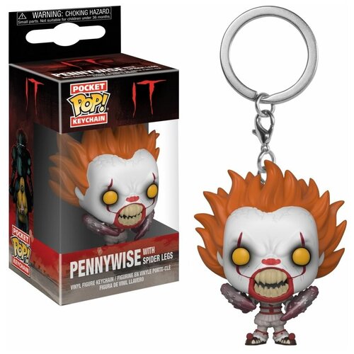 Брелок Funko фигурка funko pop movies stephen king s it pennywise clown фанко поп стивен кинг оно пеннивайз