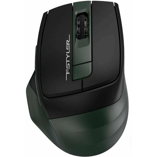 Мышь A4 Fstyler FB35 зеленый/черный оптическая (2000dpi) беспроводная BT/Radio USB (6but) {1379899} мышь a4tech fb35 midlight green