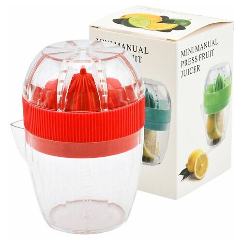 Соковыжималка ручная для цитрусовых фруктов с лотком и крышкой 35500₽